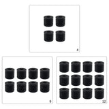 For Bambu LabX1 X1CP1P P1S Anti Vibration Feets Dust-proof Rubber Foot Fit P1P P1S 3D Printers