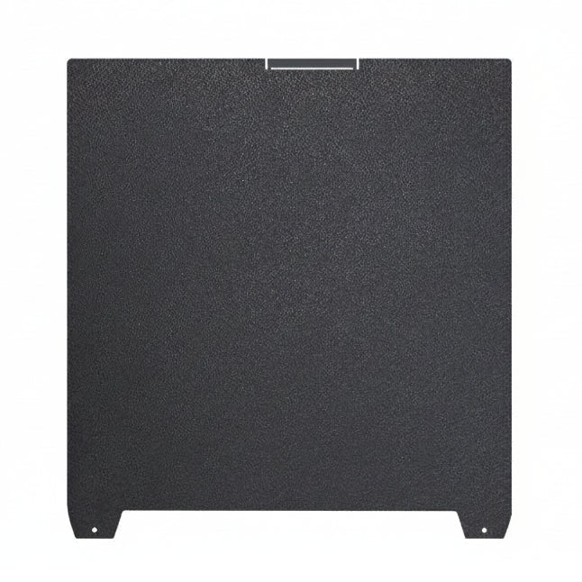 For Creality K2 Plus Black PEI Frosted Build Plate 370x370mm High Strength & Wear Resistance Easy Mode Steel Sheet for K2