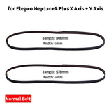 Belt for ELEGOO Neptune 4 Series 2GT Open Timing Belt Non-slip Drive Sync Belt Rubber X+Y axis for Neptune 4/4 Pro/4 Plus/4 Max