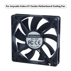 24V DC Cooling Fan Kit for Anycubic Kobra S1 Combo Series