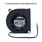24V DC Cooling Fan Kit for Anycubic Kobra S1 Combo Series