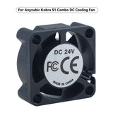 24V DC Cooling Fan Kit for Anycubic Kobra S1 Combo Series