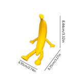 3D打印玩具仿真摆件关节可动香蕉小人伙伴书架办公区装饰