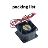 FYSETC 3D Printer Exhaust Fan Hose Encrypted Foil Ventilation Pipe Scalable Smoke Tube with 6038 FAN Exhaust System Kit For Voron 2.4 R2 TRIDENT