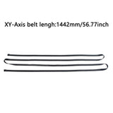 FYSETC High Temperature And Wear Resistance Belt Z-axis Synchronous Belt 1142MM Rubber Fiberglass And 1442mm XY-Axis belt For Bambu Lab X1P P1P P1S Series 3D printer