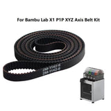 FYSETC High Temperature And Wear Resistance Belt Z-axis Synchronous Belt 1142MM Rubber Fiberglass And 1442mm XY-Axis belt For Bambu Lab X1P P1P P1S Series 3D printer