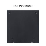 For Creality K1 MAX Upgraded Graphite 8mm Build Plate Fast Heating Ultra-flat 3d Printer Replacement Parts for K1 MAX