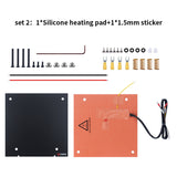 For Creality K1 MAX Upgraded Graphite 8mm Build Plate Fast Heating Ultra-flat 3d Printer Replacement Parts for K1 MAX