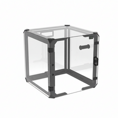 3d Printer Enclosure Dust-proof Display Cover with LED and Filter 3D Printer Acrylic enclosure for Creality Bambu Prusa