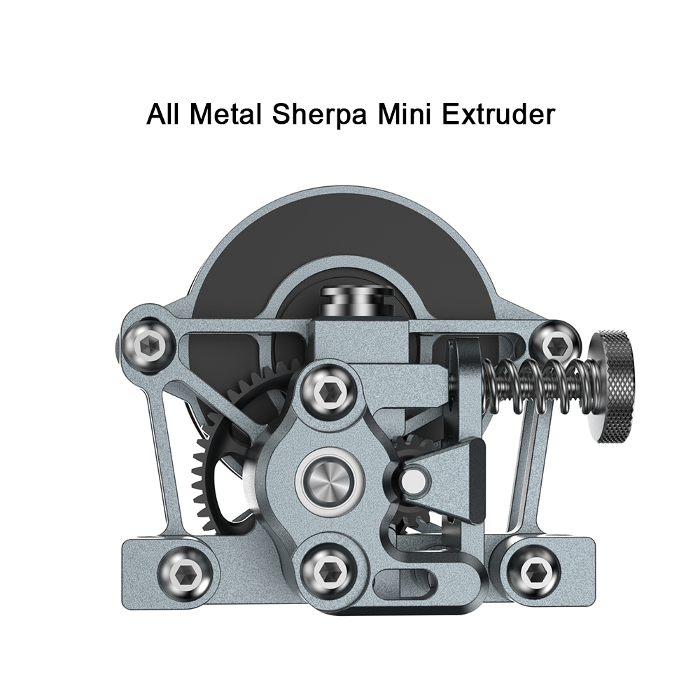 FYSETC CNC All Metal Sherpa Mini Extruder High Temperature Resistance Light Weight Kit with 36 Moons Motor for Voron CR-10 Ender
