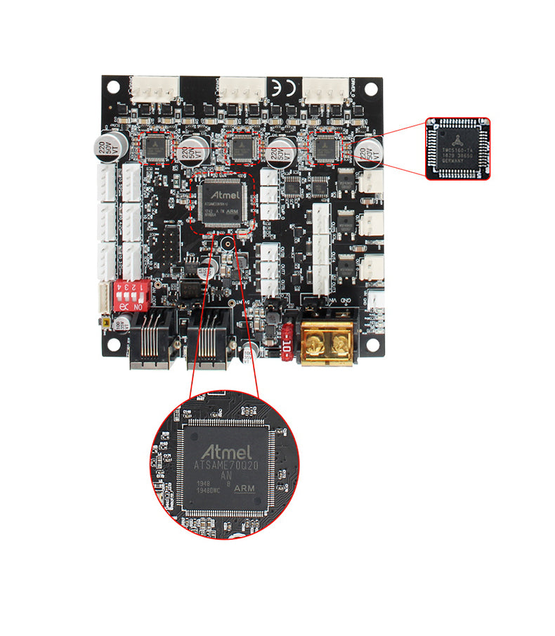 Cloned Duet 3 Expansion 3HC Upgrades Controller Board Duet 3 Advanced 32bit board For BLV MGN Cube VORON 3D Printer CNC Machine