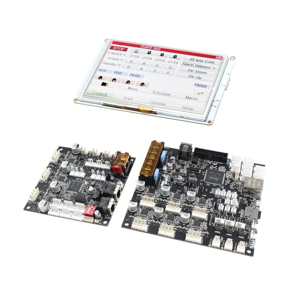 Cloned Duet 3 6HC with Duet 3 Expansion 3HC with 7i Screen Upgrades Kit Controller Board Advanced 32bit For VORON BLV 3D Printer CNC Machine