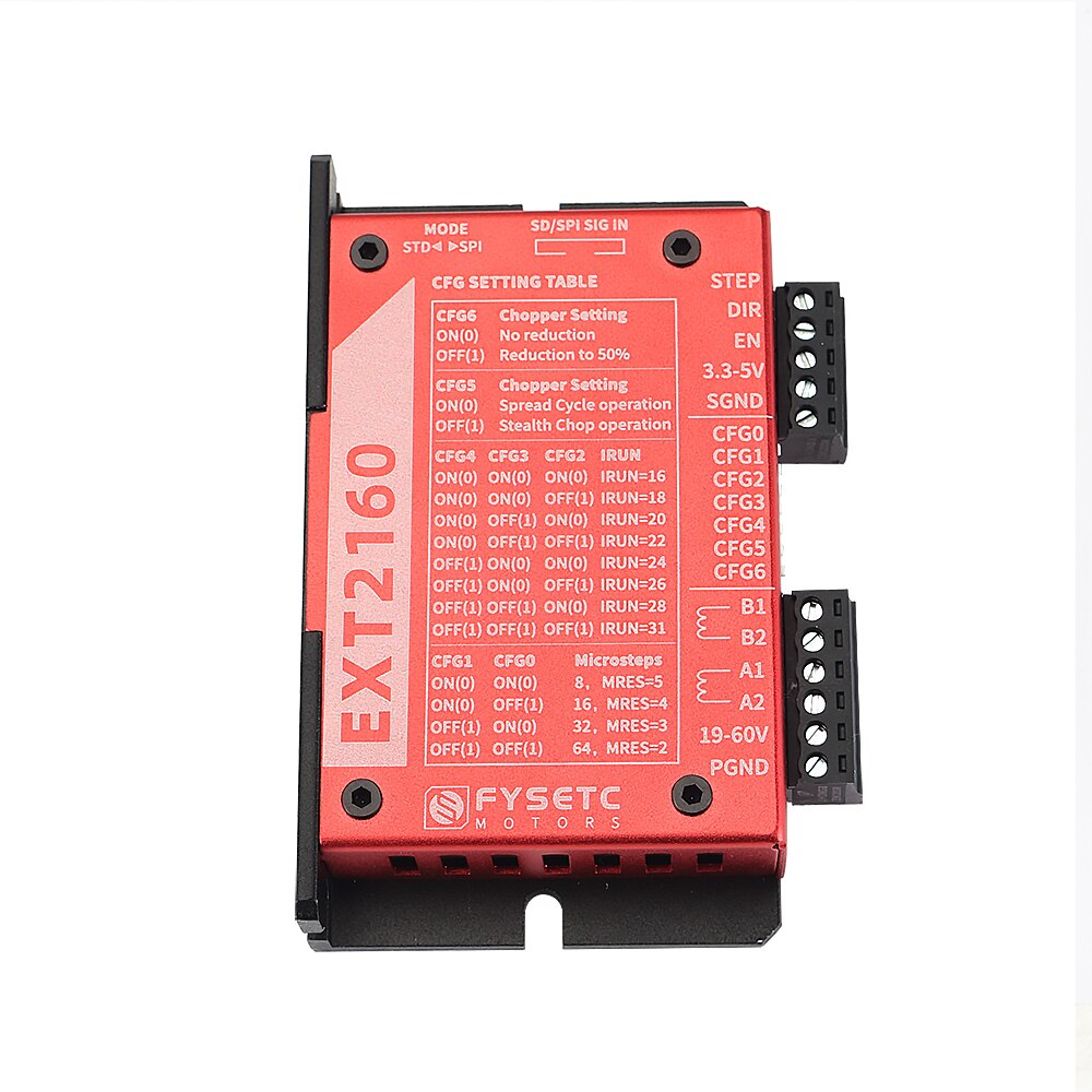 FYSETC  EXT2160 Driver High-Performance Motor Drivers with StepStick Board support Marlin/Klipper for Voron Ender 3D Printers