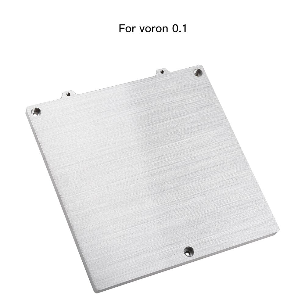 Fysetc Voron 0.1 MIC6 Aluminium Plaat 3D Printer Onderdelen Verwarming Bed Ondersteuning Voor Voron 0.1 3D Printer