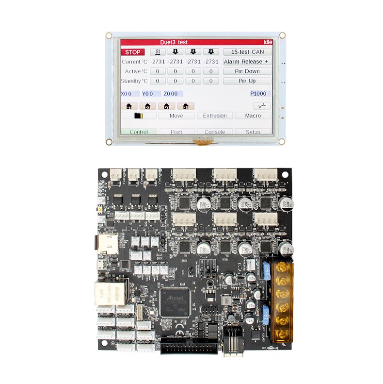 Clone Duet 3 6HC and 5i Colour Touch Screen Upgrades Controller Board Advanced 32bit For BLV MGN Cube 3D Printer CNC Machine