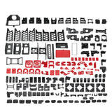 FYSETC Updated Version Voron 2.4 3d Printer Printed Full Kit Printed esun ABS+ Filament printed kit For Voron 2.4 3d Print 350mm