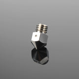 High quality 1pcs MK8 Titanium alloy nozzle TC4 0.4mm Fit PETG ABS PET PEEK NYLON High TemperatureFor 1.75mm 3D printer