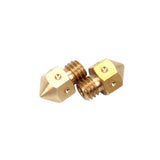 Top Quality MK8 Brass Nozzles For 3D Printers Hotend 1.75 Filament Head J-head Extrusion Prusa i3 Extruder 0.3/0.4M