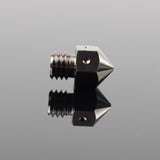 High quality 1pcs MK8 Titanium alloy nozzle TC4 0.4mm Fit PETG ABS PET PEEK NYLON High TemperatureFor 1.75mm 3D printer