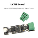FYSETC UCAN Board Based on STM32F072 USB to CAN Adapter Support with CAnable / CandleLight / Klipper firmware